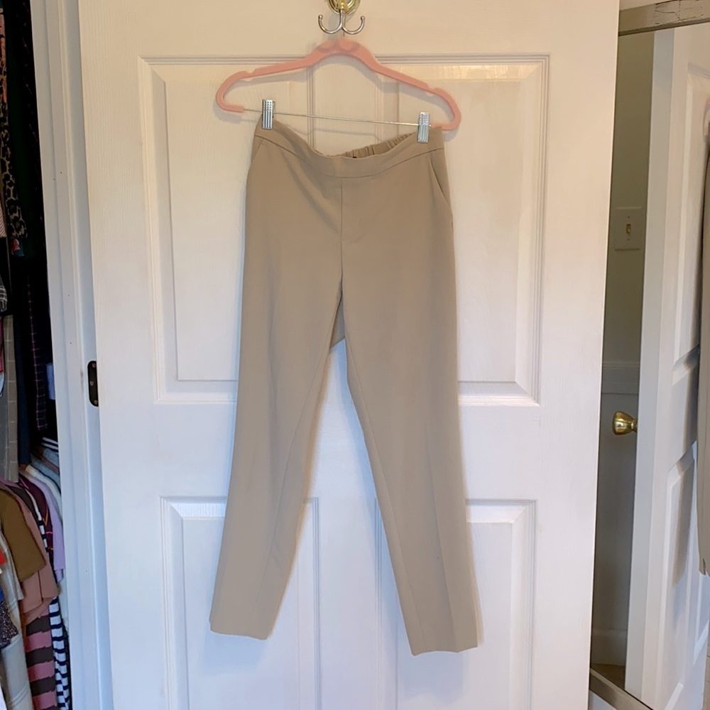 banana republic beige hayden pant